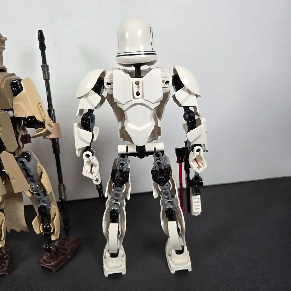 LEGO Star Wars Buildable Figures Rey 75113 First Order Stormtrooper 75114 75531
